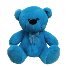Teddy Bear 40cm Plush Bright Blue