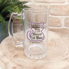 Cat Mum Mothers  Day Beer Stein