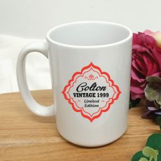 Limited Edition 21st Birthday Personalised Coffee Mug 15oz