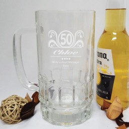50th Beer Glasses