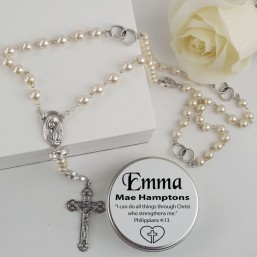 Personalised Rosary Beads