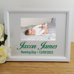 Naming Day Photo Frames