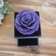 Get Well Rose Jewellery Gift Box Lavender