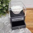 Everlasting White Rose Personalised Jewellery Gift Box