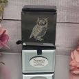 Personalised Teacher Mini Trinket Box - Owl