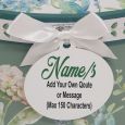 Teapot in Personalised Godmother Gift Box - Hydrangea