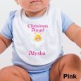  Personalised Christmas Angel Baby Bib