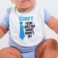 Mummy's Boy Baby Bib - Personalised