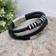 Multilayer Leather Bracelet Coach Gift Box