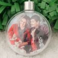 Personalised Christmas Photo Bauble Ornament