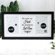 Engagement Black Gallery Collage Frame