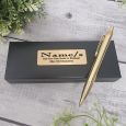 Godfather Gold Click Pen Personalised Box