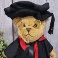 Graduation Bear Doctor PHD 35cm Personalised Badge