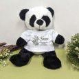 Baptism Personalised Panda Toy Chubbs
