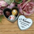 Anniversary Bear with Rose and Heart Tin