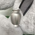 Cremation Urn Teddy Bear Grey 40cm - Silver