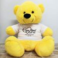 Valentines Day Bear Love Your Naughty Bits - 40cm Yellow