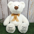 13th Birthday Bear Gordy Cream Plush 40cm