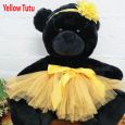 Baby Ballerina Teddy Bear 40cm Plush black