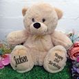 21st Personalised Teddy Bear 30cm Cream