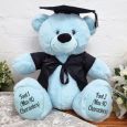 Graduation Bear with Cape Light Blue 40cm 