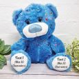 Hollywood Baby Bear 30cm Plush - Blue