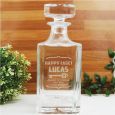 Birthday Engraved Personalised Whisky Decanter 700ml