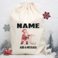 Personalised Christmas Santa Sack 80cm - Santas List