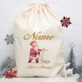 Personalised Christmas Santa Sack 80cm - Santas List