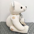 Calico Signature Bear with Silver Accents