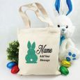 Personalised Easter Hunt Bag - Bunny