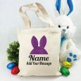 Personalised Easter Hunt Bag - Bunny Ears