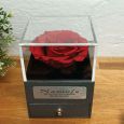 Eternal Red Rose 90th Jewellery Gift Box