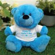 Fathers Day Blue Bear - Personalised 