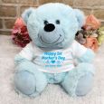 1st Mothers Day Light Blue Teddy Bear