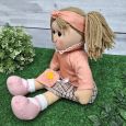 Claudette Personalised Girl Rag Doll 35cm