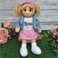 Lottie Personalised Girl Rag Doll 35cm