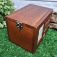 Pet Urn Wooden Cremation Photo Box
