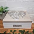 Personalised Heart Tree of Life Tea Box