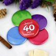 Personalised 40th Birthday Party Badge
