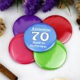 Personalised 70th Birthday Party Badge