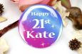 Personalised Party Badge - Any Age