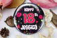 Personalised 18th Party Badge