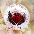 Party Princess Birthday Badge - Any Age
