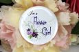 Hens Party Floral Badge - Assorted Titles