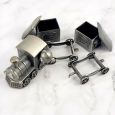 First Tooth & Curl Pewter Train Gift Set