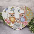 2pcs Owls Mug Set in Nana Heart Box