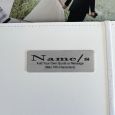 Personalised Naming Day Brag Album - White 5x7
