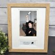 Graduation Wooden Photo Frame with Personal Message