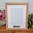 Engaged Photo Frame Victorian Ash Solid Wood